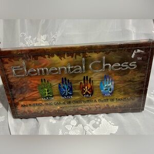New Elemental Chess Game Set